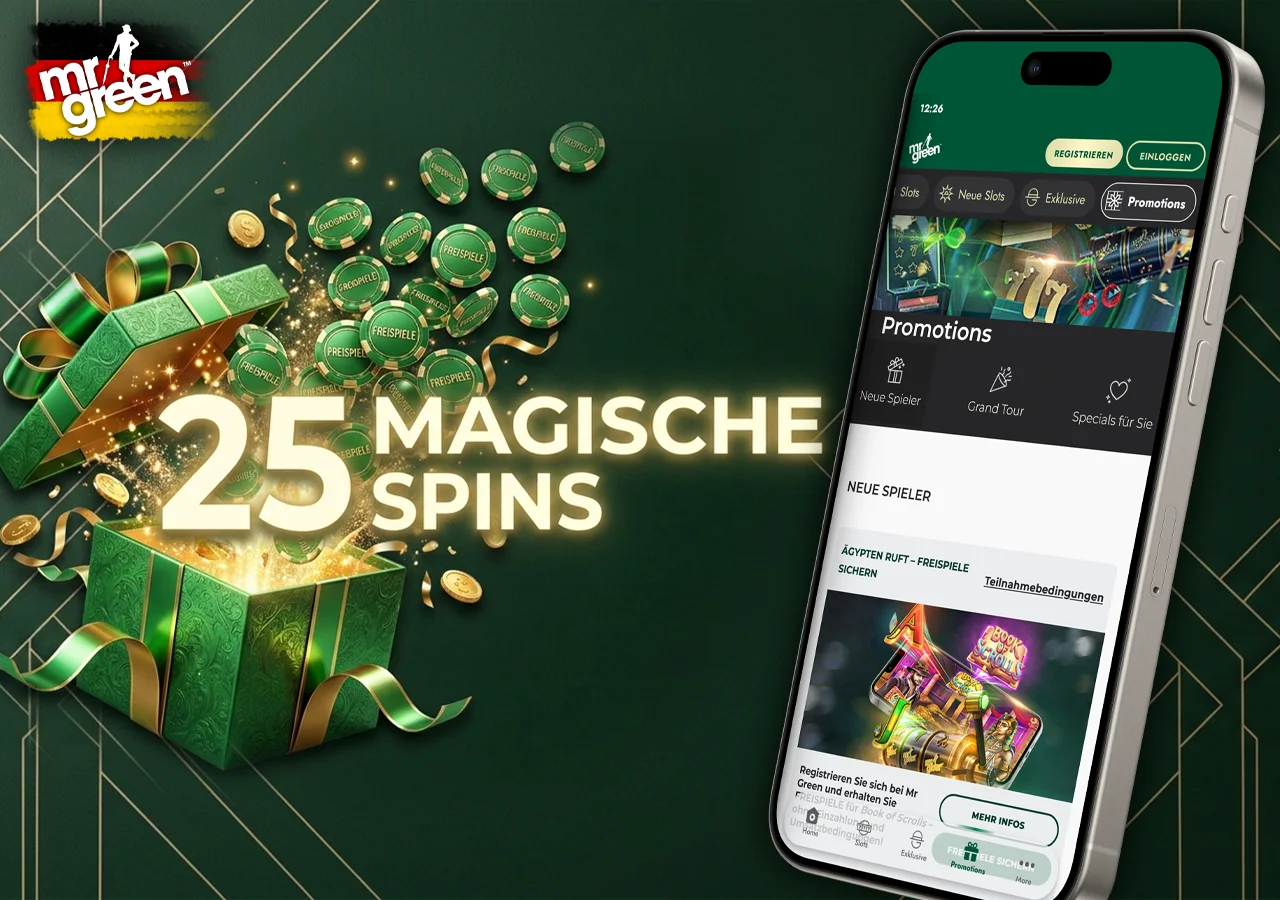 Neue Spieler erhalten magische Freispiele komplett ohne lästige Umsatzbedingungen direkt gutgeschrieben.
