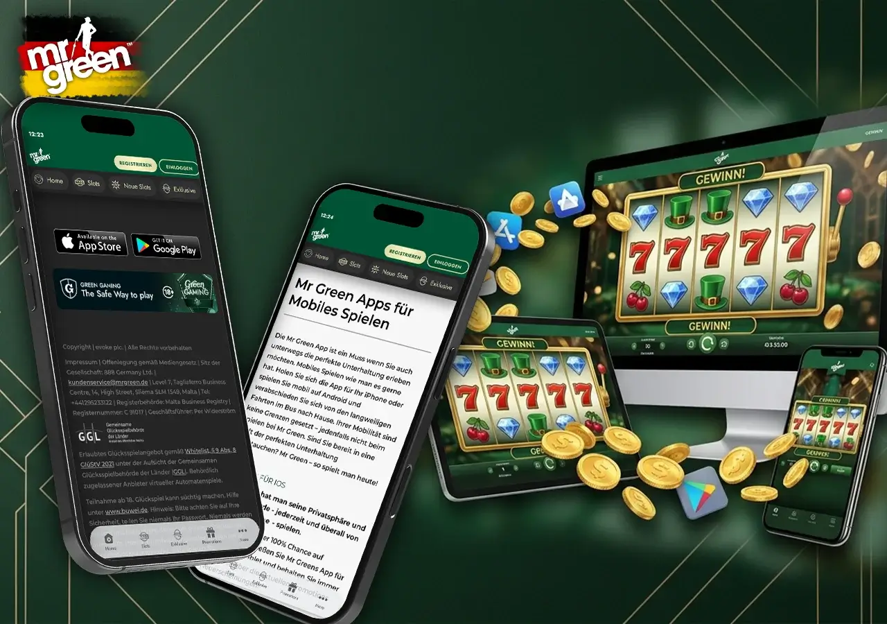 Die mobile App ermöglicht das komfortable Spielen von Slots von unterwegs.